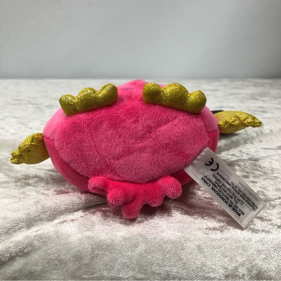 Mushmeez Pink Owl Squeezy Squishy Moldable stuffed animal plush toy - Picture 5 of 8